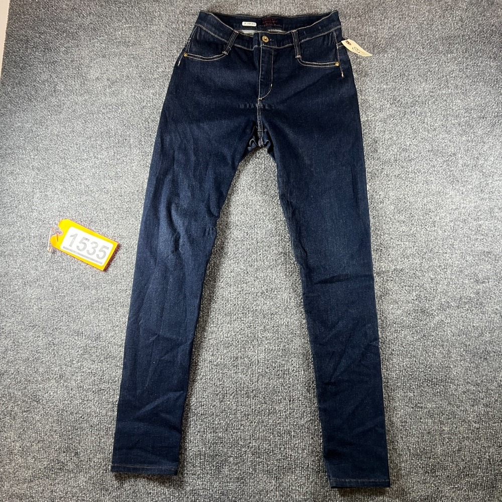 James Jeans Twiggy Dancer Jeans Women 29 Blue Denim Dark Wash Stretch Skinny Leg